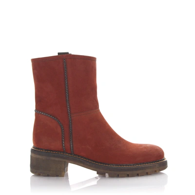 Rossano Bisconti Ankle Boots Red