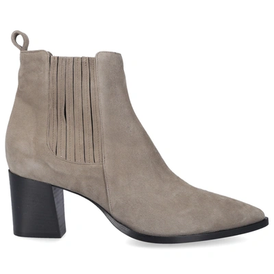 Pomme D'or Chelsea Boots 5307d Suede In Grey
