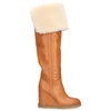 Celine Overknees Céline In Beige