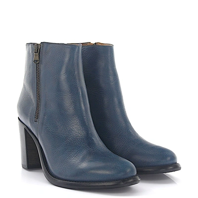 Budapester Ankle Boots Blue