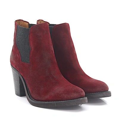 Budapester Ankle Boots Red In 红色