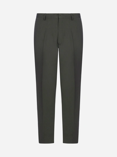 Etudes Studio Etudes Revolte Tapered Trousers In Army Green