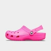 Crocs Unisex Classic Clog Shoes (men's Sizing) In Electric Pink