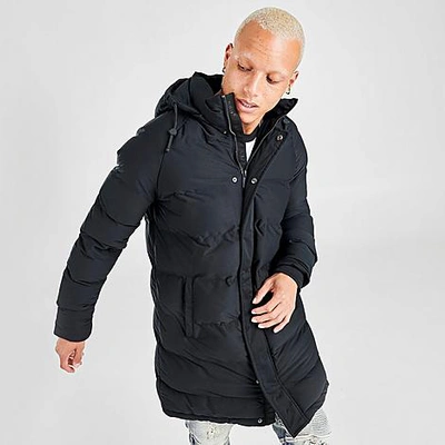 Supply And Demand Men's Twister Jacket In Black/silver