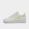 Nike Women's Air Force 1 Low Casual Shoes In White