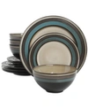 GIBSON EVERSTON 12-PC. DINNERWARE SET, SERVICE FOR 4