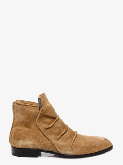 Matt Moro Ankle Boots In Brown