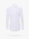 Etro Pegaso Embroidery Linen Shirt In White