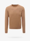 Nugnes 1920 Cashmere Basic Sweater In Brown