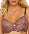 Anita Fleur Nursing Bra With Underwire In Berry In Berry