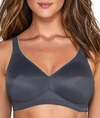 Anita Rosa Faia Twin Seamless Comfort Wire-free Bra In Anthracite