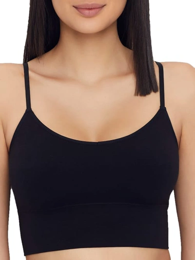 Brabar Soft Cami Bra Top In Black