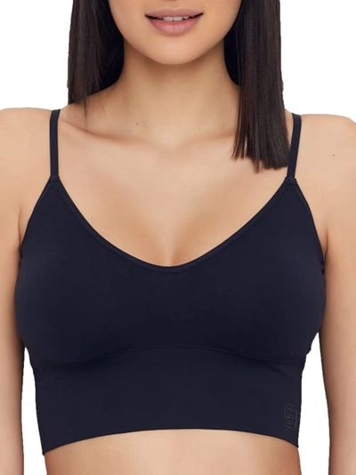 Brabar Everyday Longline Cami Bra In Black