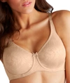 Dominique Lila Smooth Unlined Lace Minimizer Bra In Nude