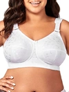 Elila Sidney Jacquard Wire-free Bra In White