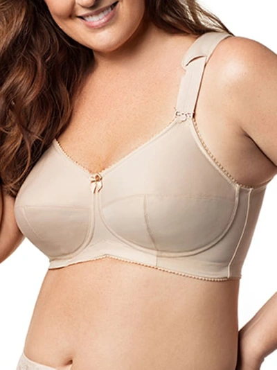 Elila Kaylee Full Coverage Wire-free Bra In Nude