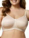 Elila Layla Seamless Wire-free Spacer T-shirt Bra In Nude