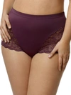 Elila Isabella Lace Boyshort In Plum