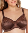 Elomi Cate Side Support Bra In Pecan