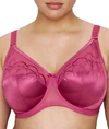Elomi Cate Side Support Bra In Mulberry