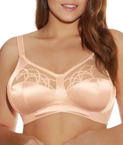 Elomi Cate Side Support Wire-free Bra In Pink