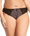 Elomi Morgan Full Figure Briefs In Ebony