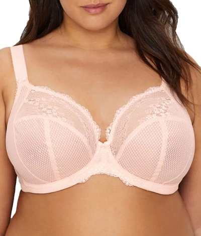 Elomi Charley Side Support Plunge Bra In Ballet Pink