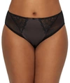 Elomi Plus Size Charley High Leg Brief Panty El4386 In Black