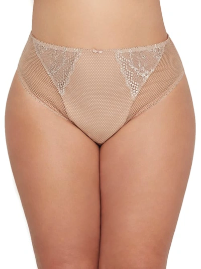 Elomi Charley Hi-cut Smoothing Brief In Fawn