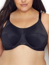 Elomi Energise High Impact Underwire Sports Bra In Black
