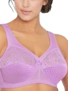 Glamorise Full Figure Plus Size Magiclift Original Wirefree Support Bra #1000 In Violet