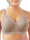 Glamorise Magiclift Seamless Wire-free Bra In Taupe
