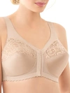 Glamorise Women's Full Figure Plus Size Magiclift Original Wirefree Support Bra 1000 In Blush