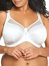 Goddess Keira Side Support Wire-free Bra In White