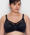 Goddess Keira Side Support Wire-free Bra In Chocolate