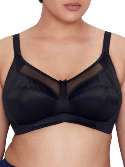 Goddess Keira Side Support Wire-free Bra In Black