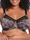 Goddess Kayla Side Support Bra In Black