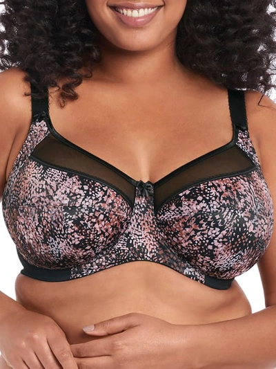 Goddess Kayla Side Support Bra In Black