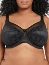 Goddess Petra Underwire Full Cup Bra In Black