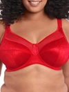 Goddess Petra Side Support Bra In Red