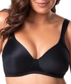 Leading Lady Brigitte Smooth T-shirt Bra In Black