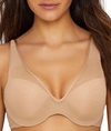 Le Mystere Sheer Illusion Plunge T-shirt Bra In Natural