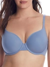 Le Mystere Second Skin Back Smoother T-shirt Bra In Washed Denim
