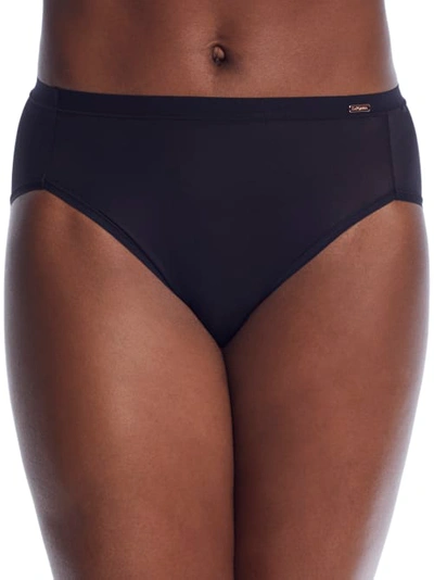 Le Mystere Infinite Comfort French Cut Brief In Black