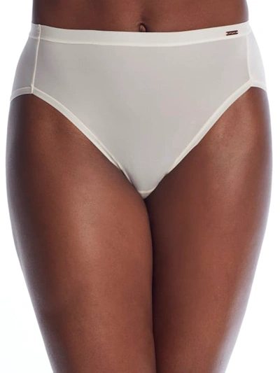 Le Mystere Infinite Comfort French-cut Briefs In Shell