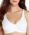 Lilyette By Bali Minimizer Beautiful Support Lace Underwire Bra Ly0977 In White