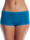 Maidenform Microfiber Boyshort In Teal Tide