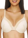 Maidenform Comfort Devotion Extra Coverage T-shirt Bra In Latte Lift,ivory