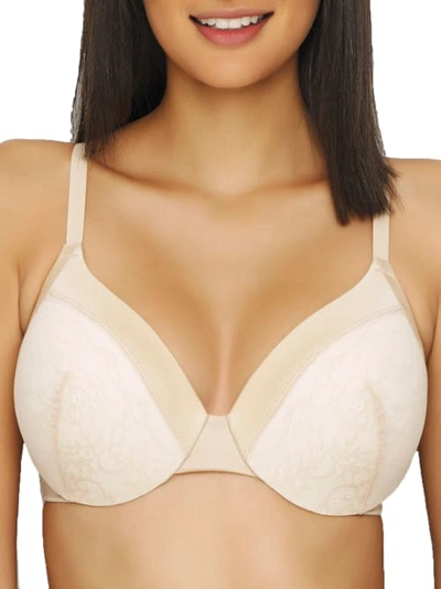 Maidenform Comfort Devotion Extra Coverage T-shirt Bra In Latte Lift,ivory