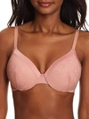 Maidenform Comfort Devotion Extra Coverage T-shirt Bra In Sheer Pale Pink